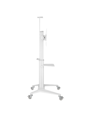 Suport pentru TV pe picior Gembird TVS-70T-02-W, Alb