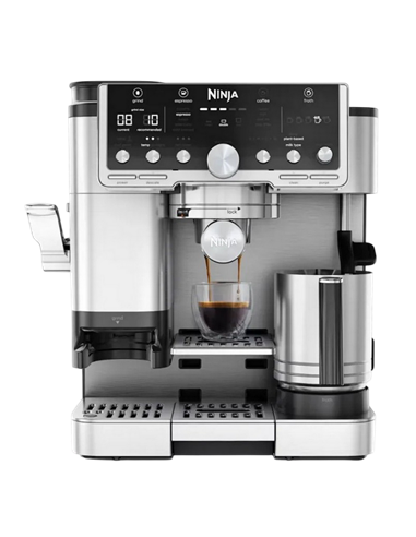 Кофеварка рожковая Ninja ES701EU, 1650Вт, Нержавеющая сталь