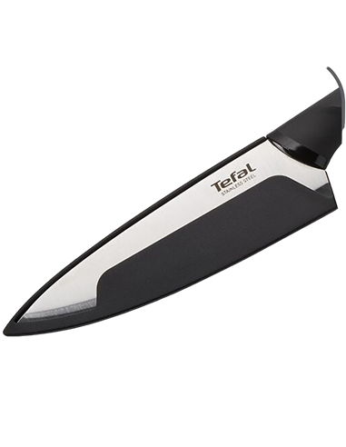 Cuțit de bucătar Tefal K2213144, Negru