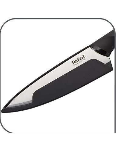 Нож поварской Tefal K2213144, Чёрный