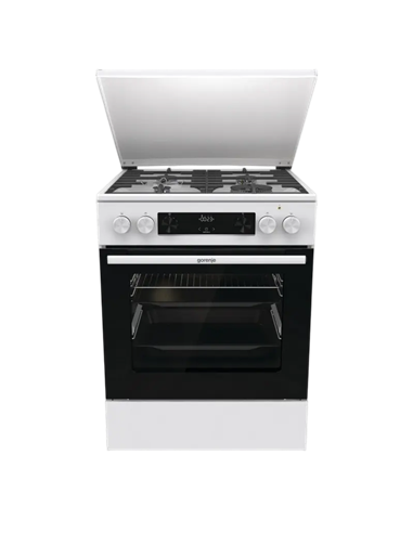 Комбинированная плита Gorenje GKS6C71WA, Белый