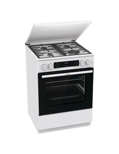 Комбинированная плита Gorenje GKS6C71WA, Белый