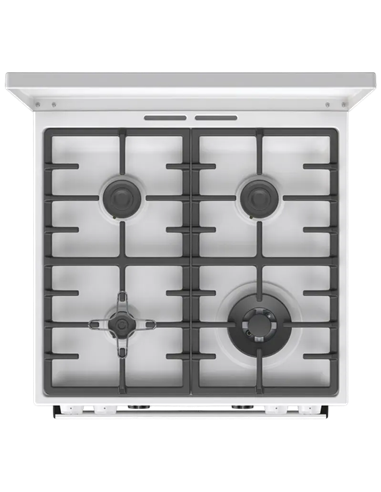 Комбинированная плита Gorenje GKS6C71WA, Белый