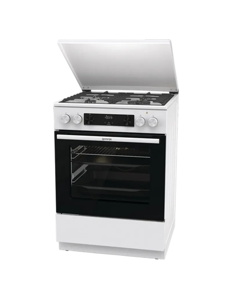 Комбинированная плита Gorenje GKS6C71WA, Белый