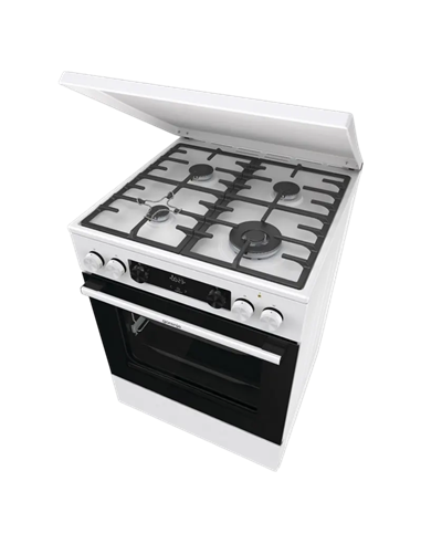 Комбинированная плита Gorenje GKS6C71WA, Белый