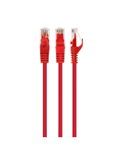Patch cord Cablexpert PP6U-2M/R, Cat6 UTP, 2m, Roșu