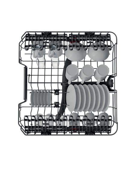 Посудомоечная машина Whirlpool WIO 3O540 PELG, Нержавеющая сталь