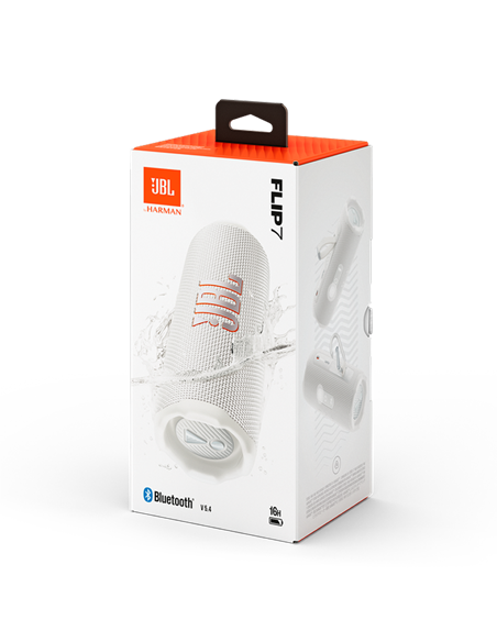 Портативная колонка JBL Flip 7, Белый