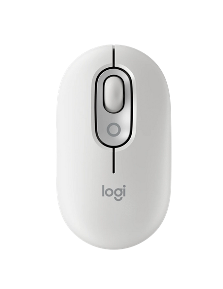 Mouse Wireless Logitech POP, Alb