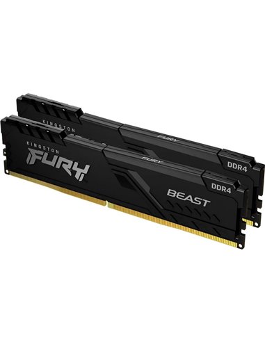 Memorie RAM Kingston FURY Beast, DDR4 SDRAM, 3200 MHz, 32GB, KF432C16BB1K2/32