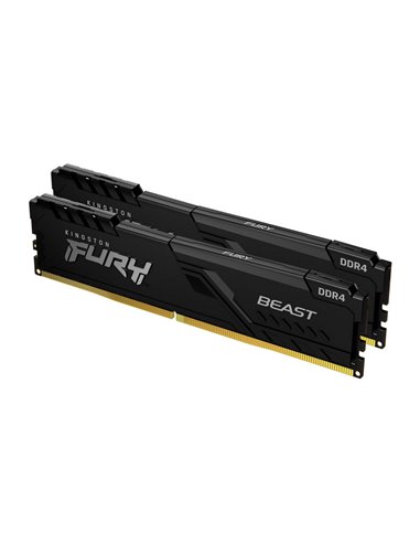 Memorie RAM Kingston FURY Beast, DDR4 SDRAM, 3200 MHz, 32GB, KF432C16BB1K2/32