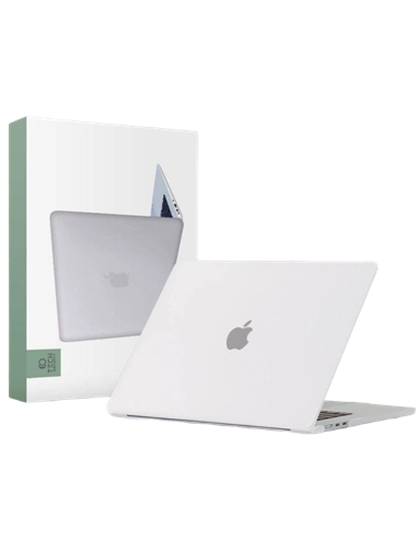 Чехол для ноутбука Tech Protect Smartshell Macbook Air 15 (2023), 15", Поликарбонат, пластик, Matte Clear