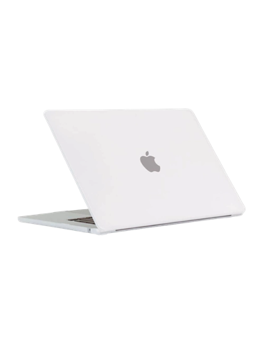 Husă pentru laptop Tech Protect Smartshell Macbook Air 15 (2023), 15", Policarbonat, plastic, Matte Clear