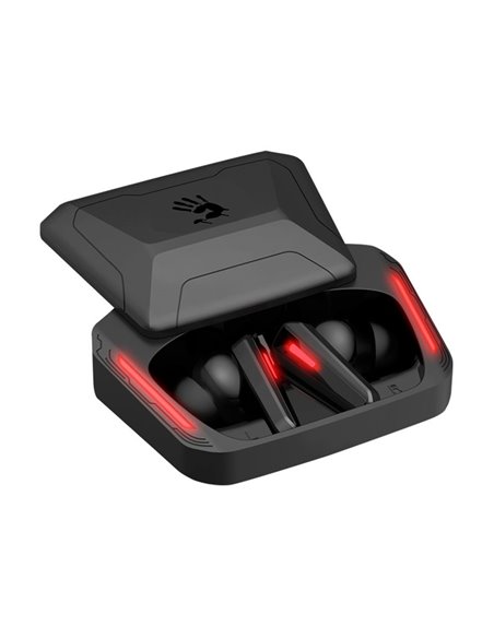 Căști gaming Bloody M70, Fără fir, Negru/Rosu