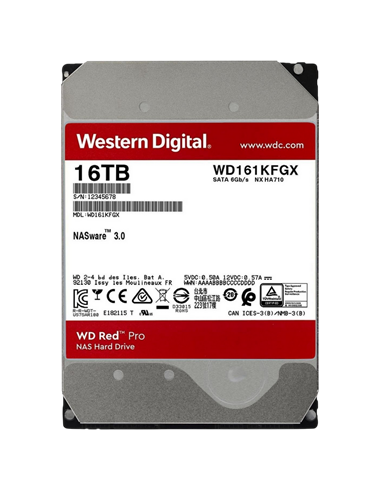 Unitate HDD Western Digital WD Red Pro, 3.5", 16 TB WD161KFGX
