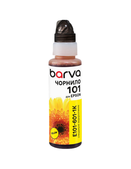 Recipient de cerneală Barva E101-601, 100ml, Galben