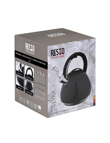 Ceainic RESTO  90604, 2,7L, Negru