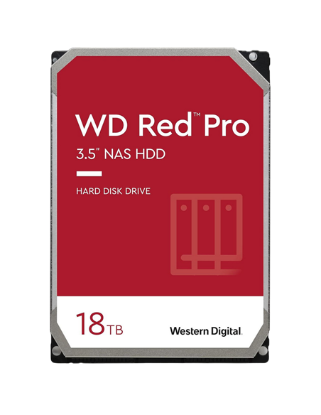 Жесткий диск Western Digital WD Red Pro, 3.5", 18 ТБ <WD181KFGX>