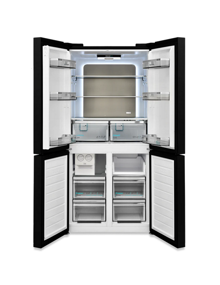 Frigider Sharp SJ-NFA35IHXAD-EU, Dark Inox