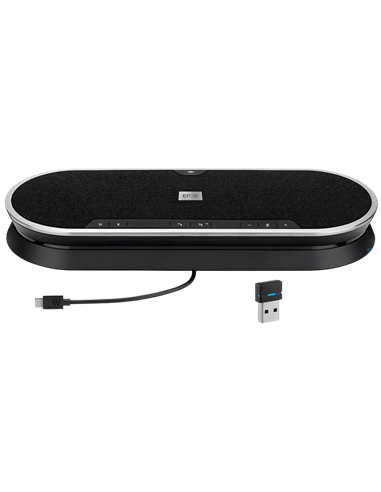Microfon portabil pentru înregistrare vocală EPOS EXPAND SP 80, Fără fir/Cu fir, Negru