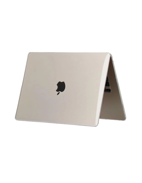 Husă pentru laptop Tech Protect Smartshell Macbook Air 15 (2023), 15", Policarbonat, plastic, Crystal Clear