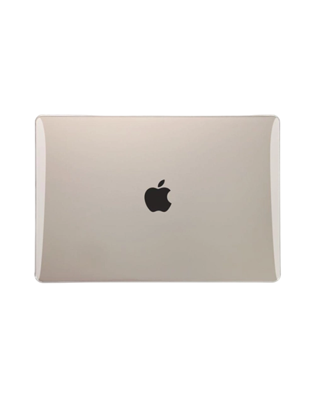 Husă pentru laptop Tech Protect Smartshell Macbook Air 15 (2023), 15", Policarbonat, plastic, Crystal Clear