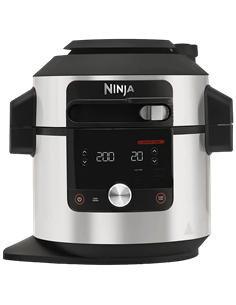 Aparat de gătit multifuncțional sub presiune Ninja OL650EU, Oțel Inoxidabil | Negru