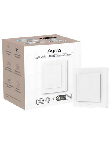 Умный выключатель AQARA Light Switch H2, Белый