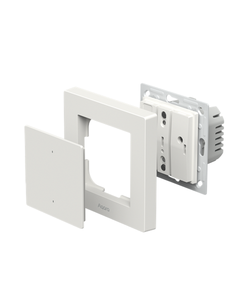 Comutator inteligent AQARA Light Switch H2, Alb