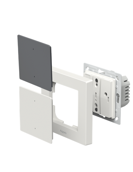 Comutator inteligent AQARA Light Switch H2, Alb