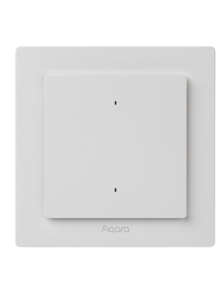 Comutator inteligent AQARA Light Switch H2, Alb