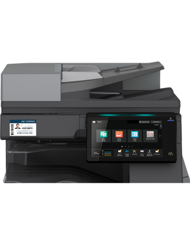 МФУ SharpMFP BP-50C45EU, A3, Grey