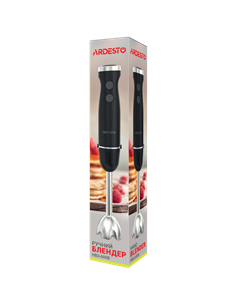Погружной блендер Ardesto HBG-600B, Чёрный 2
