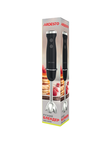 Погружной блендер Ardesto HBG-600B, Чёрный