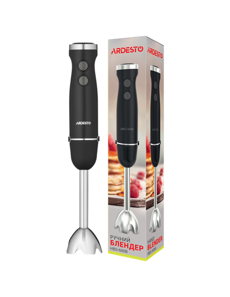 Погружной блендер Ardesto HBG-600B, Чёрный