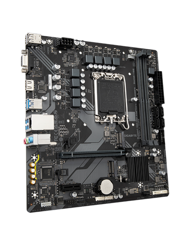 Материнская плата Gigabyte B760M H DDR4, LGA1700, Intel B760, Micro-ATX