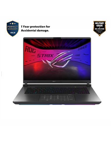 Игровой ноутбук 16" ASUS ROG Strix G16 G615LR, Eclipse Gray, Intel Core Ultra 9 275HX, 32Гб/1024Гб, Без ОС