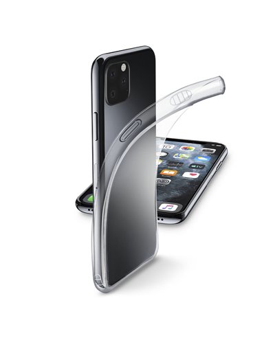 Husă Cellularline iPhone 11 Pro - Case, Transparent