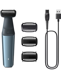 Trimmer pentru bărbați Philips BG3027/05, Negru | Albastru