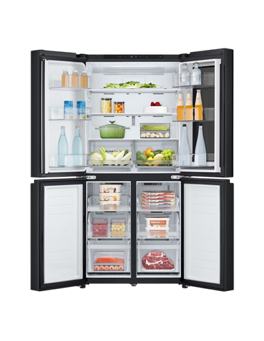 Холодильник LG GMV860EPDE, InstaView Door-in-Door™, Чёрный