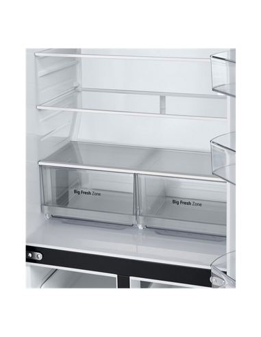 Frigider LG GMV860EPDE, InstaView Door-in-Door™, Negru