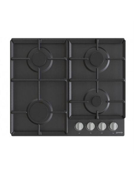 Газовая варочная панель Gorenje GW 641 EXB, Чёрный