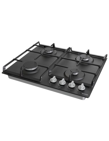Газовая варочная панель Gorenje GW 641 EXB, Чёрный