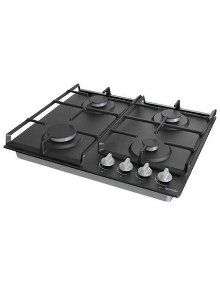 Газовая варочная панель Gorenje GW 641 EXB, Чёрный