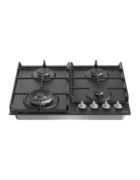 Газовая варочная панель Gorenje GW 641 EXB, Чёрный