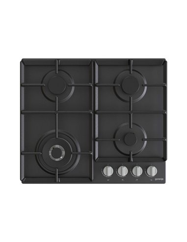 Газовая варочная панель Gorenje GW 641 EXB, Чёрный