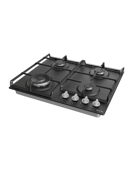 Газовая варочная панель Gorenje GW 641 EXB, Чёрный
