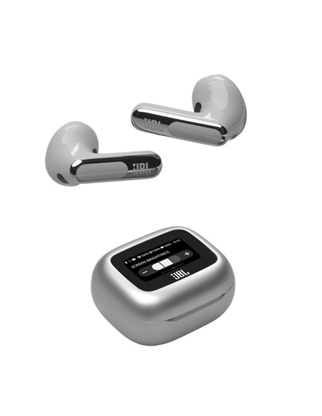 Наушники JBL LIVE Flex 3, Серебристый