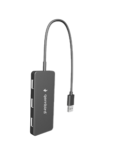 USB-концентратор Gembird UHB-U2P4-04, Чёрный 2