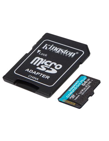 Card de Memorie Kingston Canvas Go! Plus, 64GB (SDCG4/64GB)